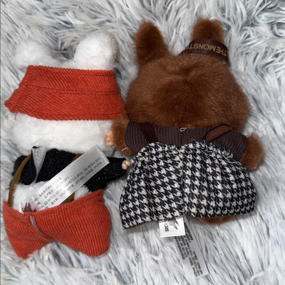 Adorable couple of Lafufu with overall and dress - Picture 5 of 9